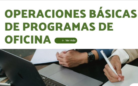 Operaciones Básicas de Programas de Oficina 20261602160 Virtual